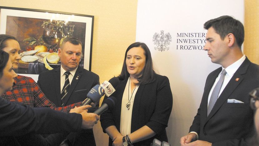 Małgorzata Jarosińska-Jedynak, wiceminister inwestycji i rozwoju.