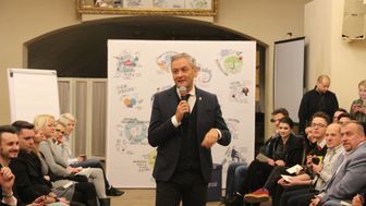 Robert Biedroń w Białej Podlaskiej