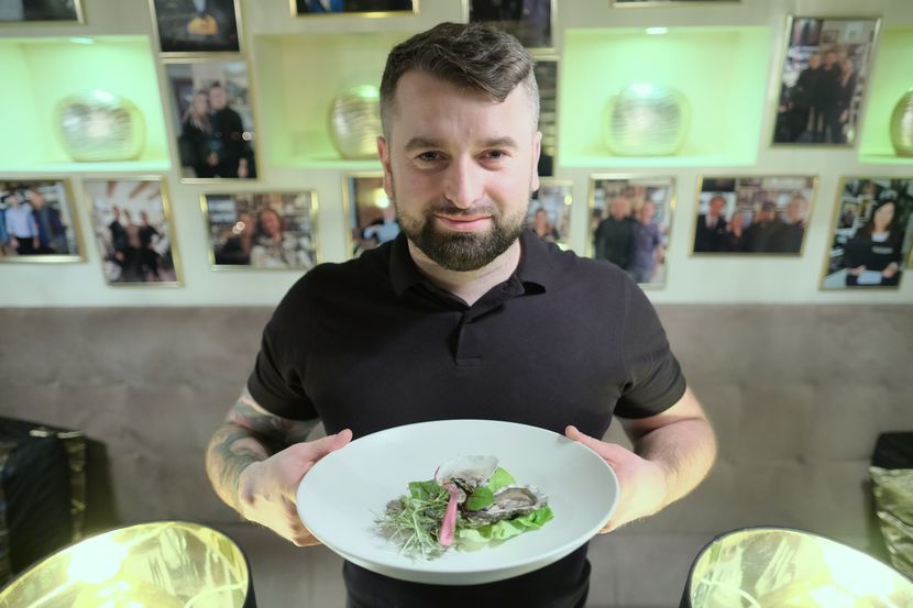 Tomasz Taras, szef kuchni w restauracji Kardamon<br />
