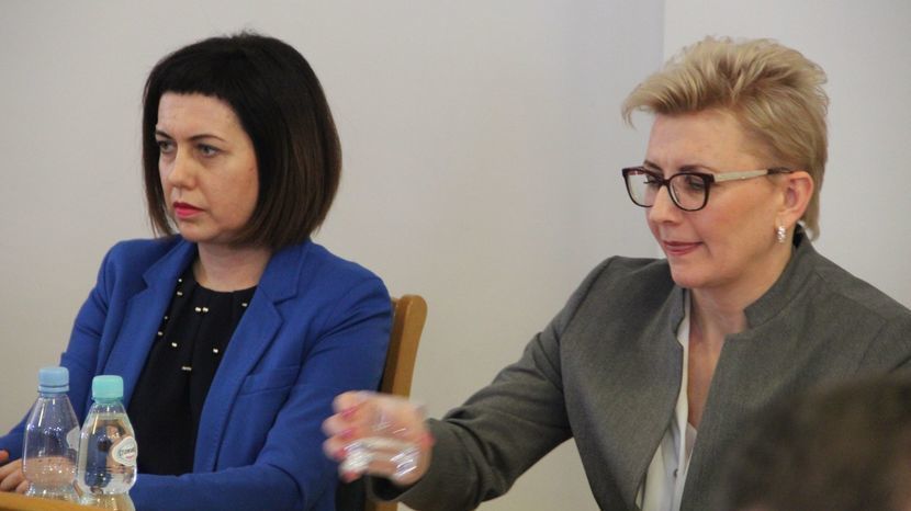 Od lewej: Marta Juchnikowska i Marta Mirończuk