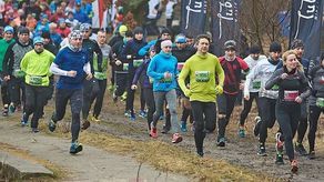 Lubelscy biegacze są jednak przyzwyczajeni do trudnych warunków