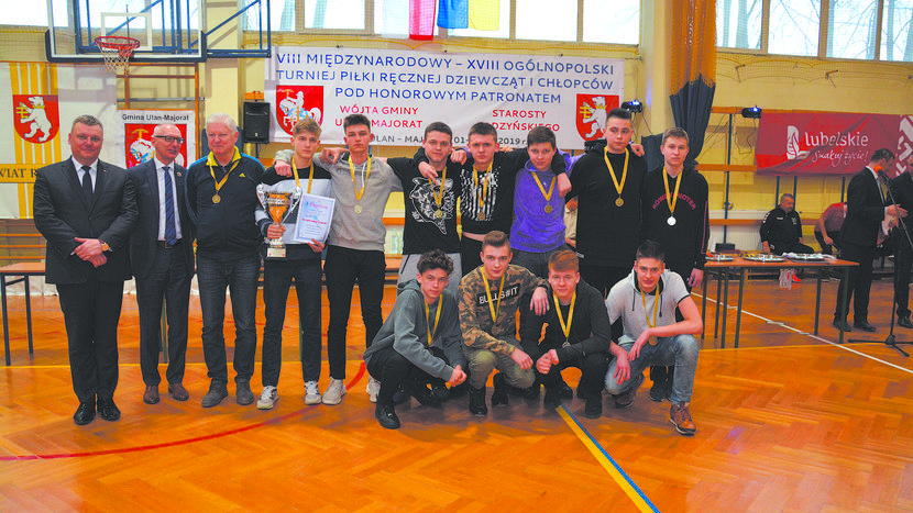 Drużyna AZS UMCS Lublin I, zwycięzca w kategorii młodzik – rocznik 2004/2005<br />
