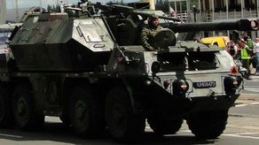 Kolumny wojskowe z żołnierzami na drogach woj. lubelskiego