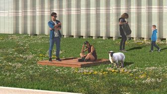 Drewniane dziki i żywe owce na górkach czechowskich? Mogą być też juhasi i baca