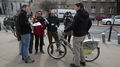 Akcja zaczęła się w czwartek od stacji na pl. Wolności. Okazało się, że szwankuje terminal do wypożyczania rowerów