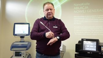 Lublin jest siódmym ośrodkiem w kraju, który stosuje nowatorską metodę operacji trzustki NanoKnife. Na zdjęciu dr n. med. Ryszard Wierzbicki, który wykonał już 40 takich operacji