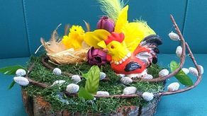 Warsztaty stroików wielkanocnych w Puławach