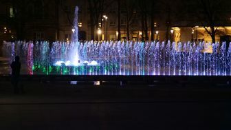 Fontanna na pl. Litewskim w Lublinie zaczęła działać po przerwie zimowej