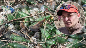 – Zielone bezzwrotne butelki po Perle to ok. 70 proc. zebranych przez nas śmieci. Tak szacujemy – tłumaczy Tomasz Futyma