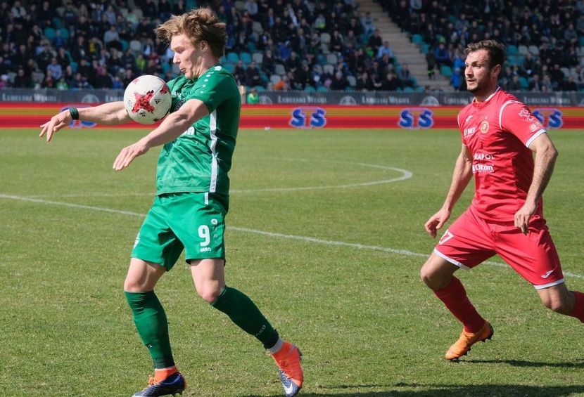 Aron Stasiak wciąż czeka na swojego pierwszego gola w barwach Górnika w II lidze