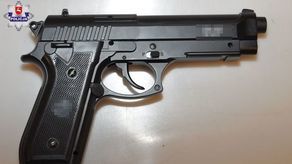 Mężczyzna groził kobiecie pistoletem - wiatrówką