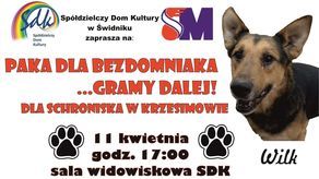 „Paka dla Bezdomniaka... gramy dalej!”. Koncert charytatywny w SDK w Świdniku