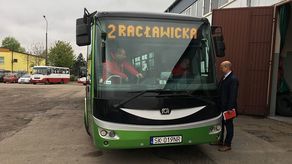 Elektryczny autobus w Kraśniku. Będzie wozić pasażerów przez 2 tygodnie