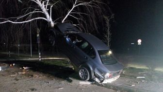 Wypadek koło zalewu w Janowie Lubelskim