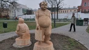 Janusz, Grażyna i Sebik. Nietypowe rzeźby w centrum Lublina [zdjęcia]