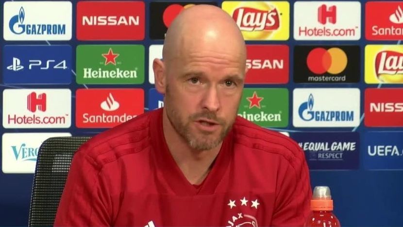 Erik ten Hag to ojciec sukcesu Ajaxu Amsterdam w tegorocznej edycji Ligi Mistrzów