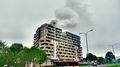 Strażacy oszacowali straty po pożarze wieżowca przy ul. Paganiniego. Ogromna kwota