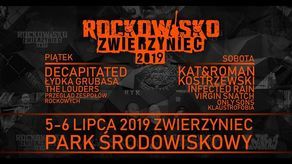Rockowisko Zwierzyniec 2019. Program koncertów, bilety