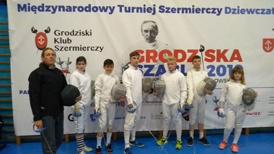 Zawodnicy UKS Akademii Szermierki Lublin zdobyli pierwsze szlify na krajowych zawodach