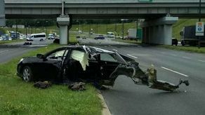 Pijany żołnierz wjechał w busa pełnego pasażerów w Lublinie. Jechał aż 130 km/h