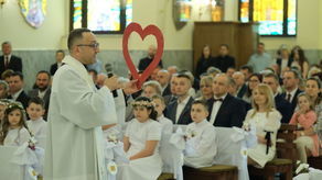 I Komunia Św. w Parafii Matki Bożej Fatimskiej w Lublinie [zdjęcia]