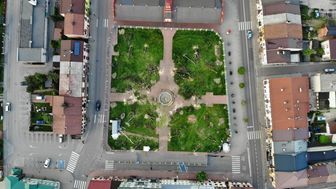 Z placu zostało wycięte 58 drzew. Plan rewitalizacji przewiduje, że posadzony zostanie jeden buk i pięć brzózek. Stanie tam też 39 dużych donic z betonu architektonicznego (otoczonych siedziskami) z klonami, grabami i innymi roślinami. Zamiast trawy i alejek będą płyty betonowe i kostka imitująca naturalny kamień. Dotychczasową fontannę zastąpi nowa strumieniowa z 48 dyszami. Teren będzie monitorowany