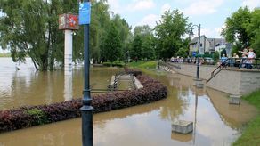 Najwyższy stan, Wisła w Puławach osiągnęła w poniedziałek, 27 maja