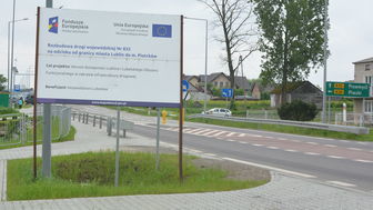 Przebudowany odcinek drogi wojewódzkiej nr 835 Lublin – Piotrków ma blisko 16 km długości