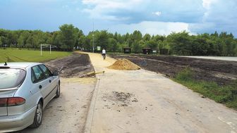 Prace przy budowie parkingu mają się zakończyć do końca maja