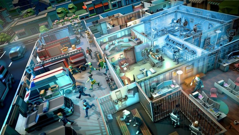 Za grę Rescue HQ - Blue Light Tycoon odpowiada Stillalive Studios