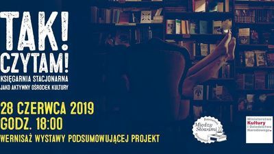 Wernisaż wystawy "Tak! Czytam!" w Między Słowami