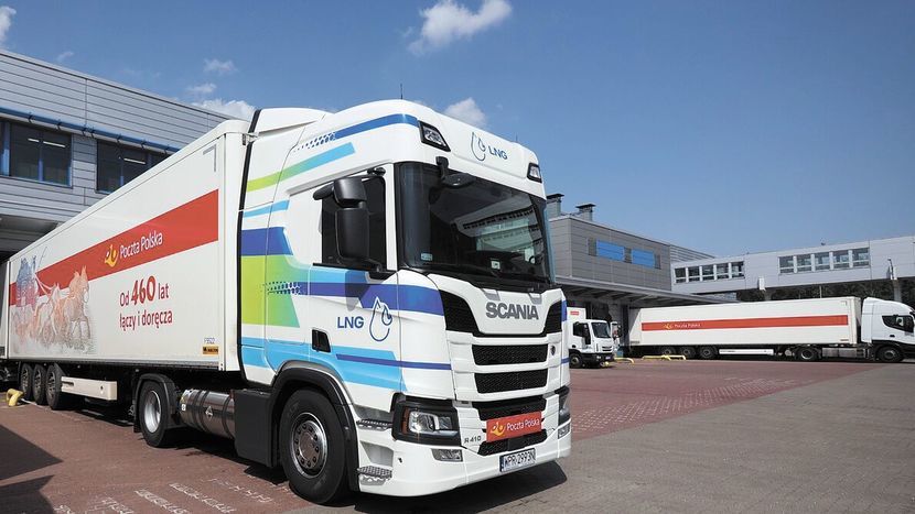 Testowany przez Pocztę Polską pojazd to ciągnik siodłowy Scania R410 nowej generacji