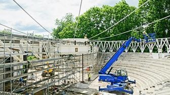 Modernizacja amfiteatru zakończy się do końca sierpnia 