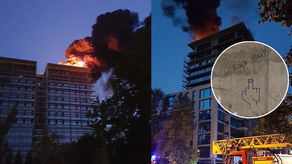 Unia Art Residence: Podpalacz zostawił po sobie charakterystyczne rysunki, może komuś z Was udałoby się je zidentyfikować i połączyć z wandalem.