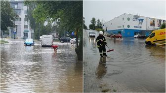 Ulewa przeszła nad Lublinem. Zalane ulice i parkingi, podtopione samochody [wideo, zdjęcia]