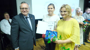 Klaudia Lalik (w środku)