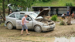 Ulewa w gm. Modliborzyce. Niektóre z domów mogą nie nadawać się do zamieszkania