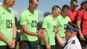 Strażacy z komendy PSP w Zamościu wygrali tegoroczne mistrzostwa w sporcie pożarniczym