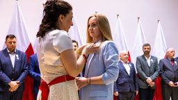 Odznaczenia państwowe dla honorowych krwiodawców z woj. lubelskiego [zdjęcia]