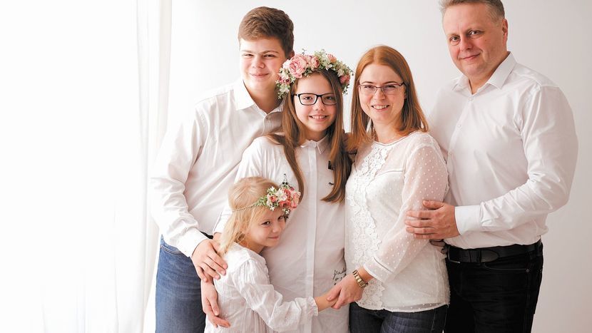 Twarzą zjazdu jest lubartowska rodzina – Joanna i Dawid Warchulińscy oraz ich dzieci: Paweł, Paulina i Zuzia