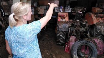 Powódź w gm. Modliborzyce. Woda przyszła błyskawicznie, a dom stał się pułapką