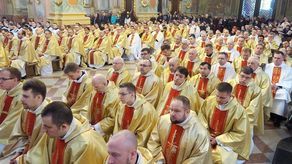 Msza krzyżma w archikatedrze lubelskiej