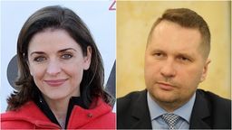 Joanna Mucha i Przemysław Czarnek