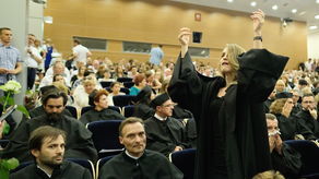 Uroczyste promocje na UMCS. 64 nowych doktorów i 48 doktorów habilitowanych [zdjęcia]