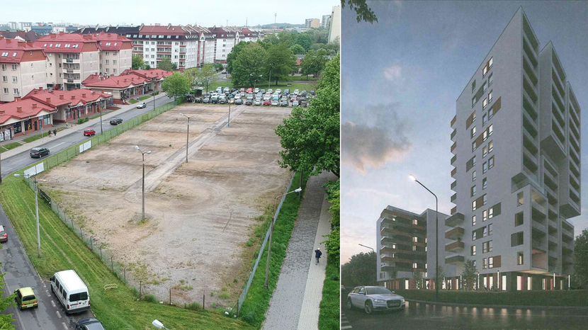 Radni odmówili zgody na budowę takiego wieżowca na ul. Jutrzenki w Lublinie
