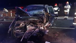 Tragiczny wypadek koło Lublina. Trzy osoby nie żyją. Jedna jest ranna [zdjęcia]