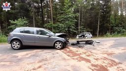 Momoty Dolne: Trzy osoby ranne w wypadku