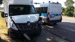 Wypadek trzech samochodów na drodze Lublin-Kraśnik [zdjęcia]