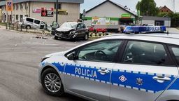 Wypadek w Łaziskach