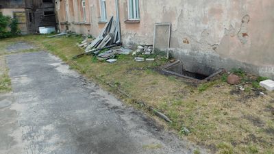 To w tym miejscu odkryto macewy